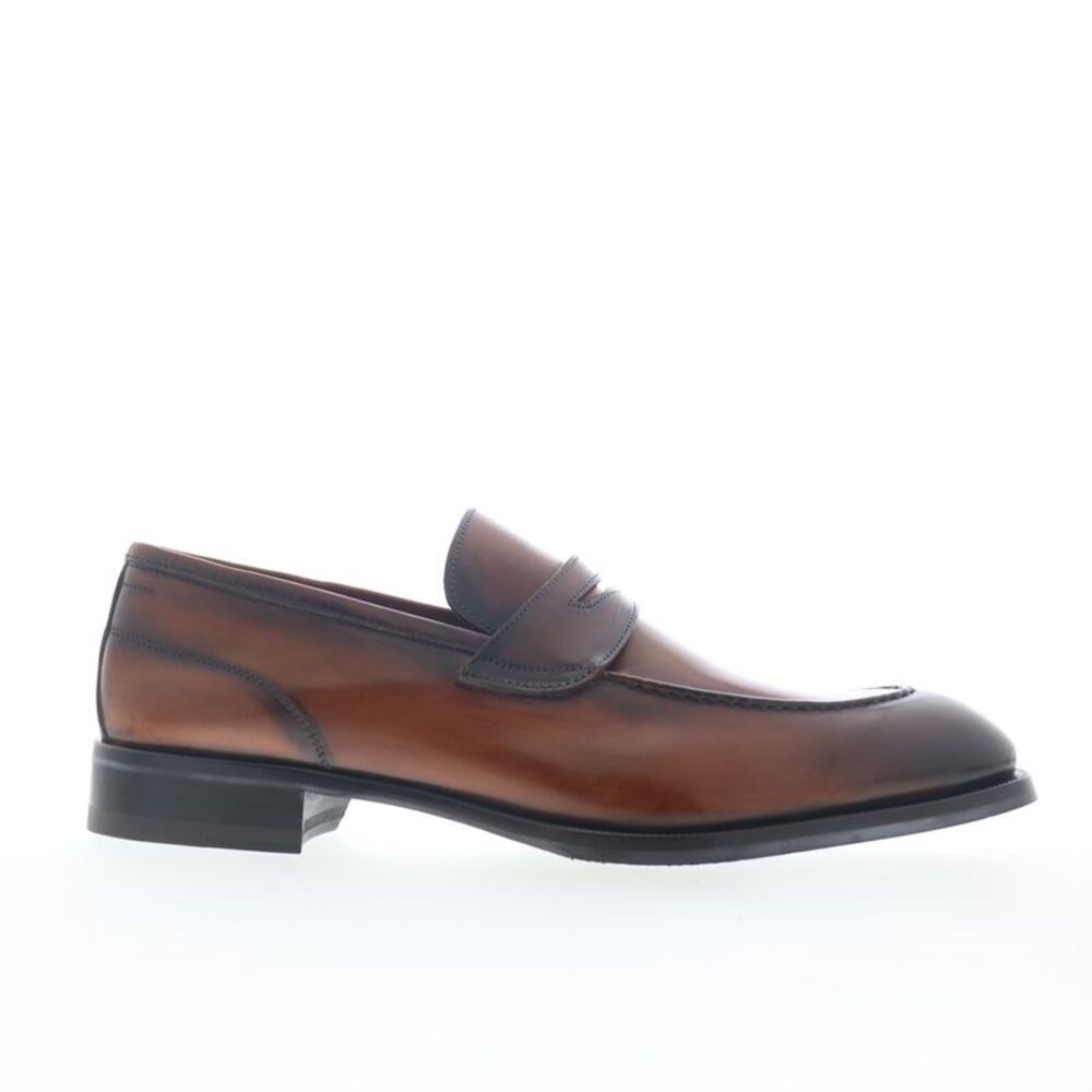 Di Bianco Mens Brera Calf Brown Shoes (NWT)